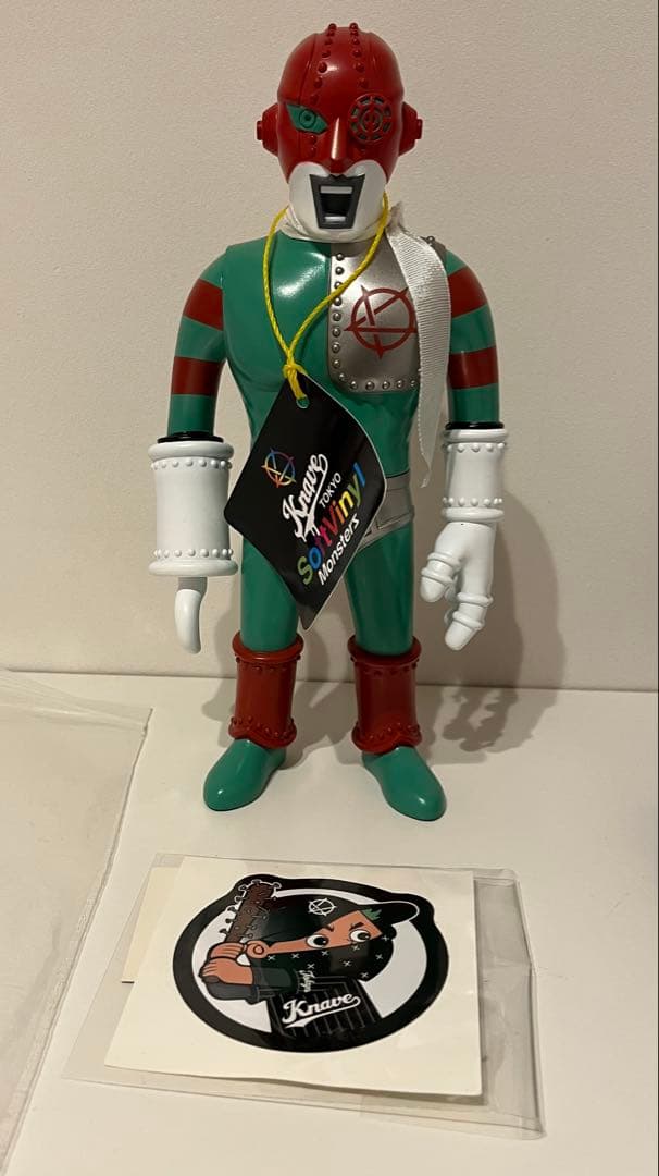 Knave KATAKI V3 カラー ソフビ フィギュア サイン入り