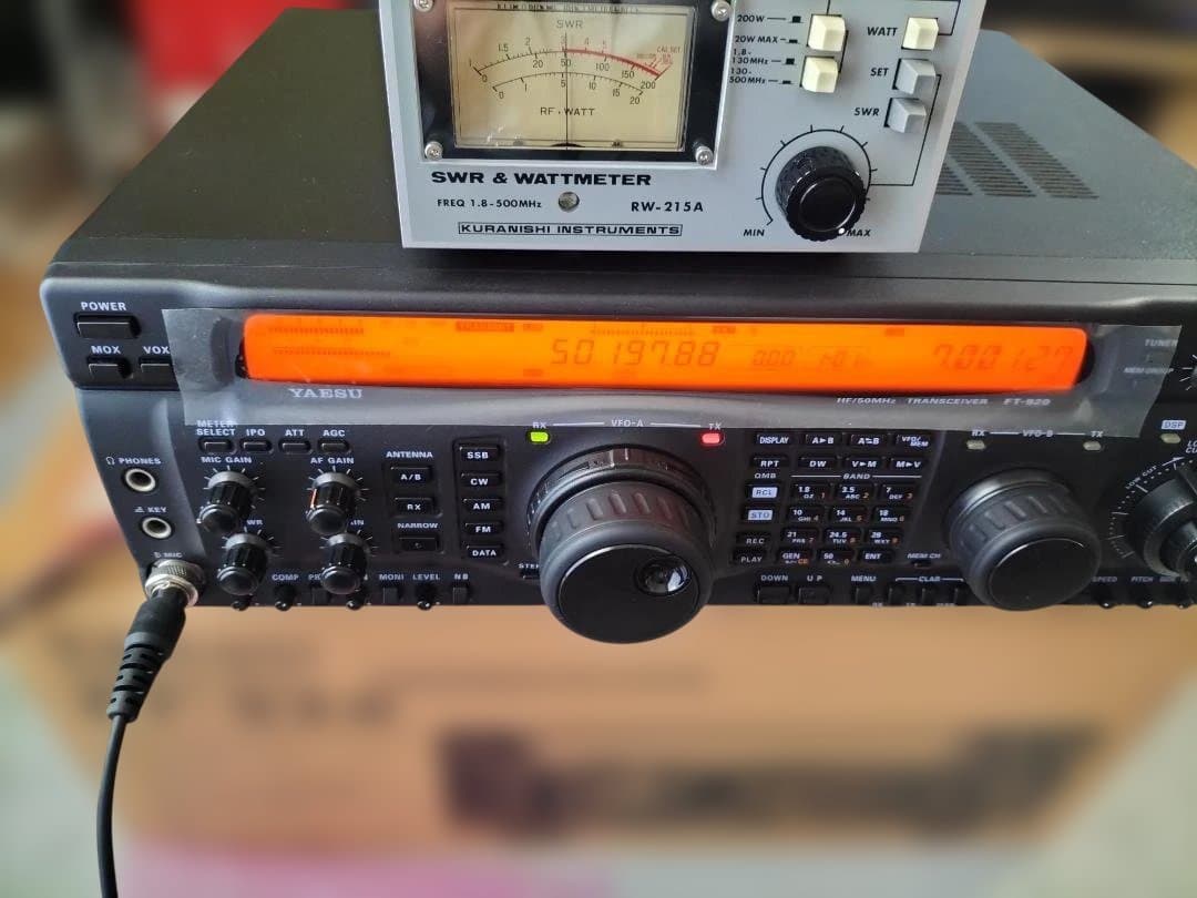 YAESU 八重洲無線 FT-920 HF/50MHz 50W改造 美品