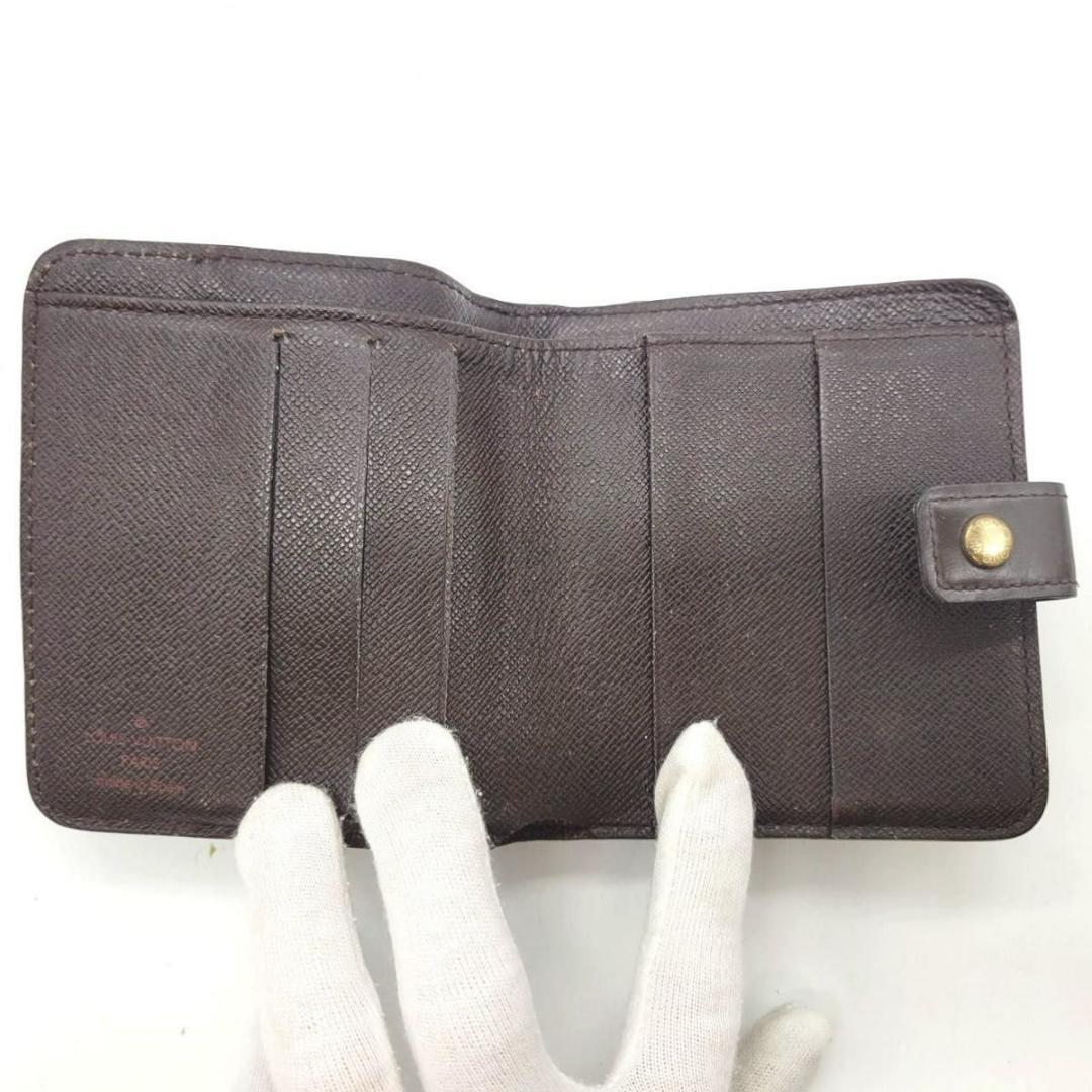 ルイヴィトン コンパクトジップ ダミエ 二つ折り 財布LOUIS VUITTON