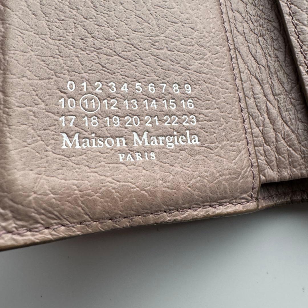 【美品】メゾン マルジェラ 4ステッチ コンパクト ウォレット　Margiela