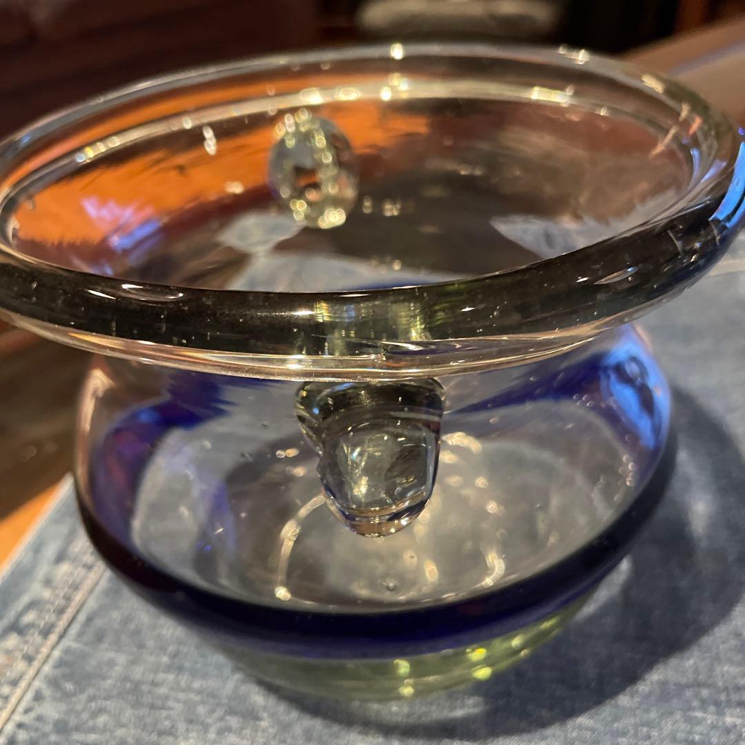 稲嶺盛吉　琉球ガラス　器