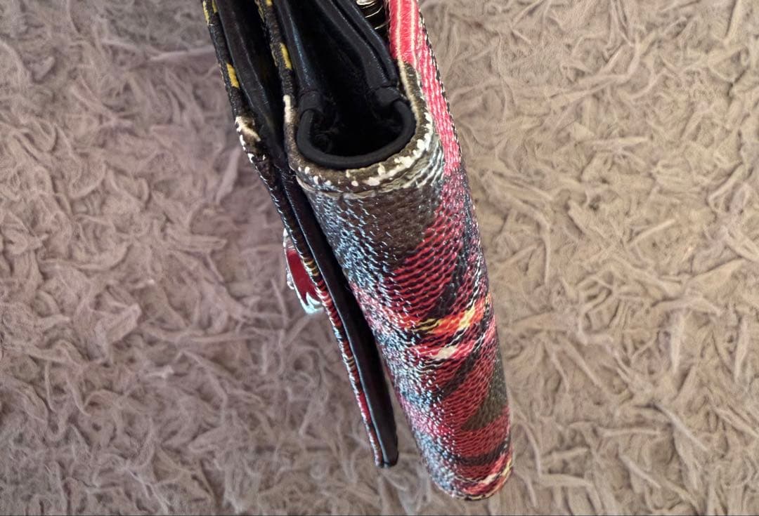 ヴィヴィアン　タータンチェック 二つ折り財布