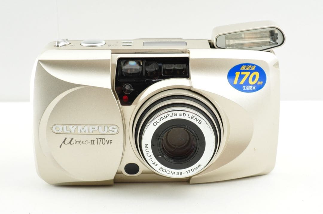 美品　OLYMPUS μ-ii mju 170 VF ミュー フィルムカメラ