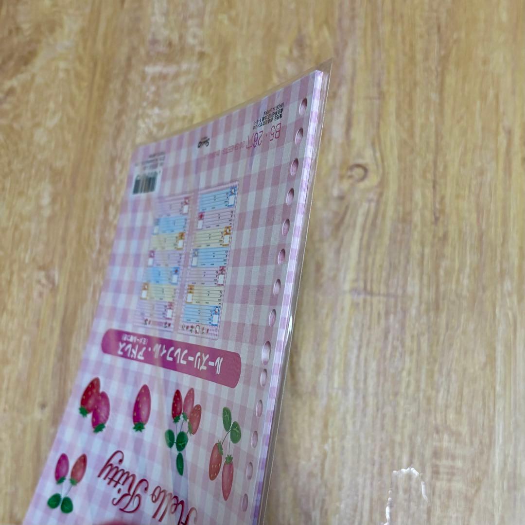 hellokitty ハローキティ　ルーズリーフ　ファイル　レトロ　レア　セット