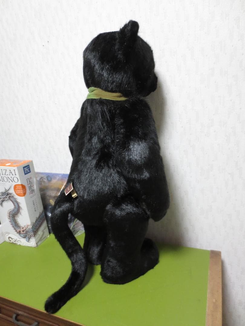 超大型！世界1000体限定！チャーリーベアーズ　黒豹のShadow　77㎝！