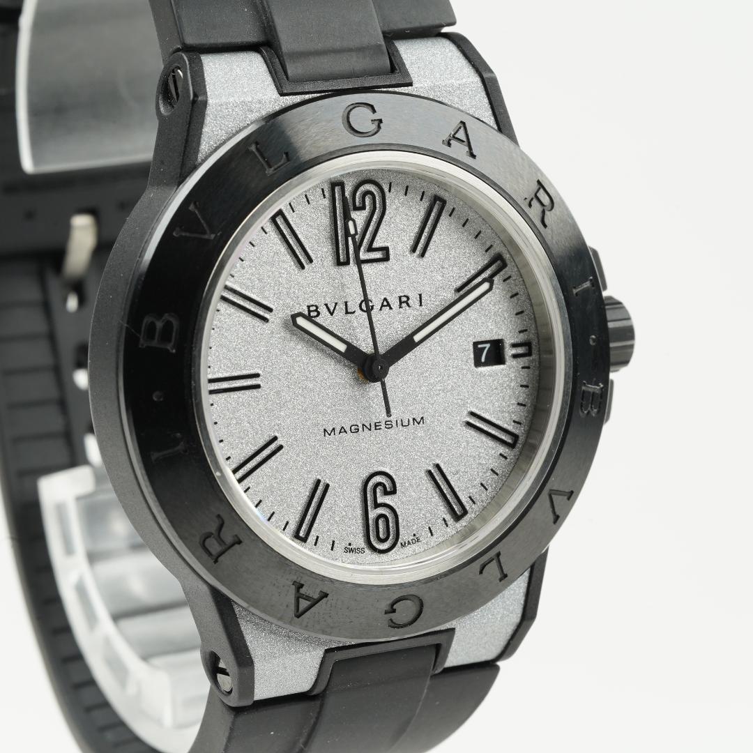 【良品】ブルガリ ディアゴノ マグネシウム DG41SMC 自動巻き メンズ