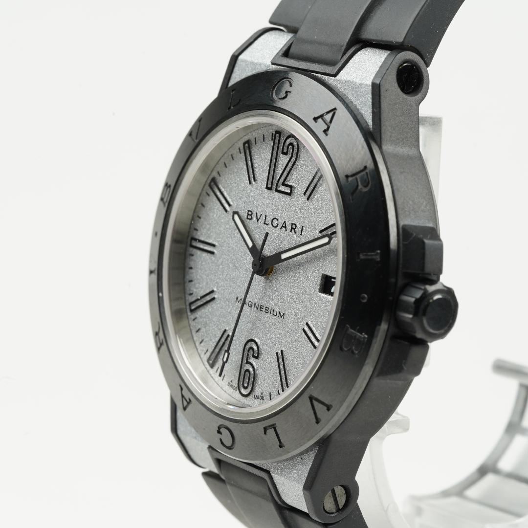 【良品】ブルガリ ディアゴノ マグネシウム DG41SMC 自動巻き メンズ