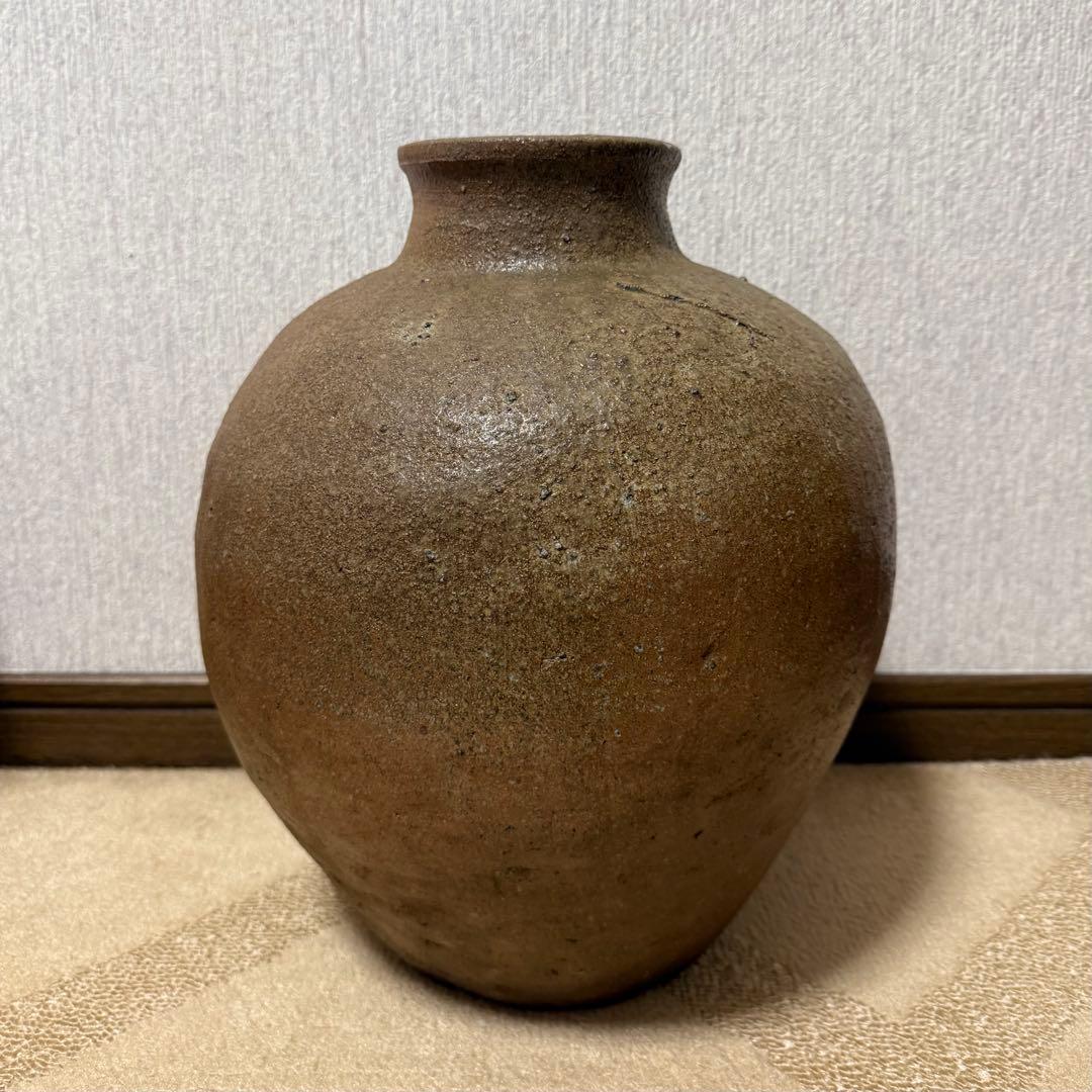 古丹波 壺 室町時代 自然釉 窯印 古備前 古信楽 古常滑 古越前 古美術 骨董