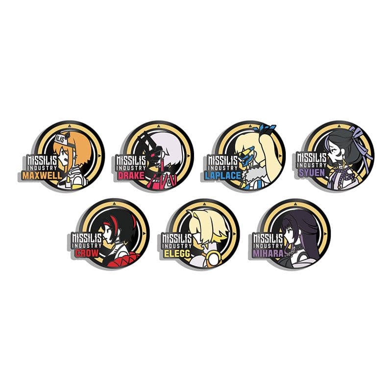 勝利の女神：NIKKE トレーディングメタルバッジ - MISSILIS クロウ