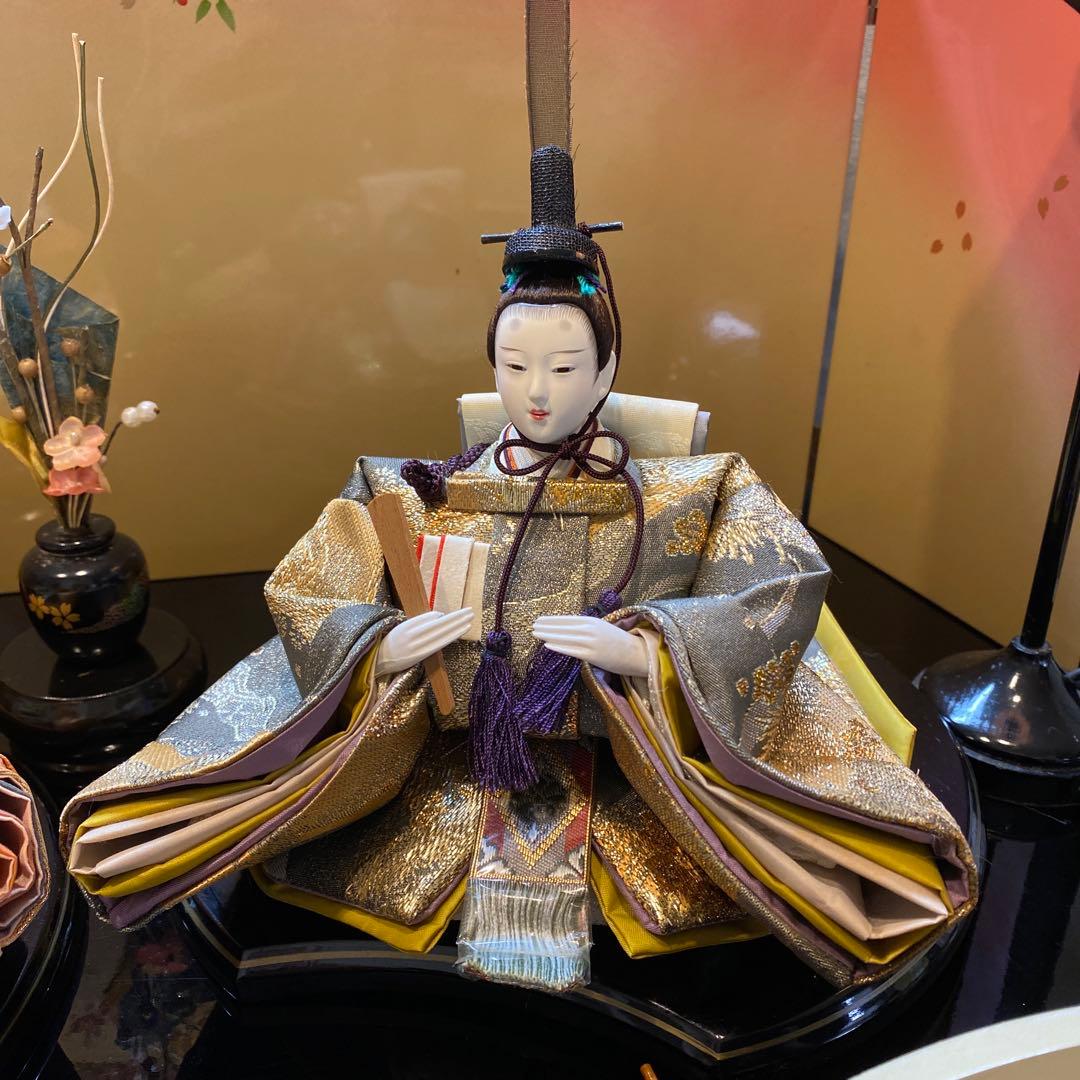 ①親王飾り　秀月　雛人形　【台なし】