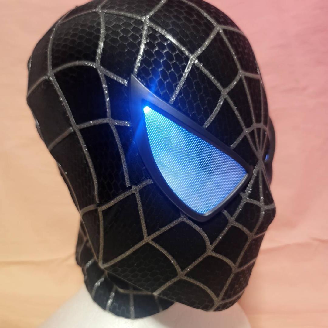 【スパイダーマン】新品 ブラックスパイダーマン 2Dマスク サムライミ版