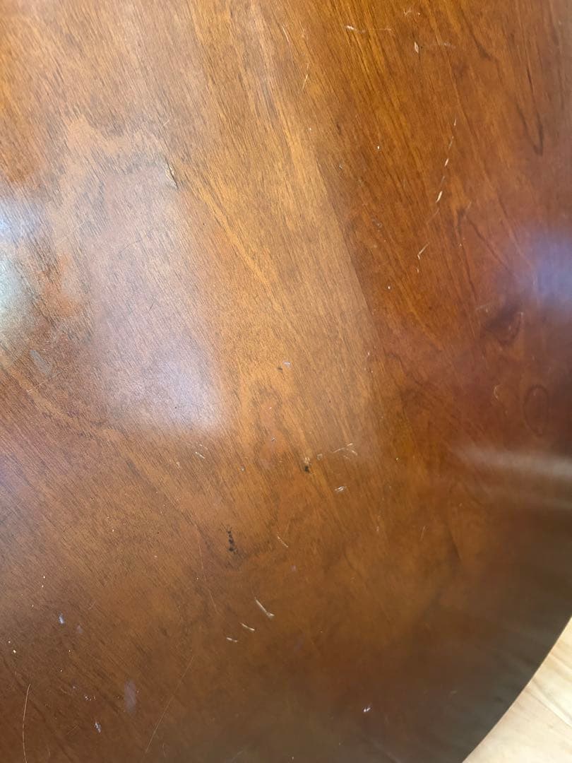 飛騨産業テーブルまる型天板