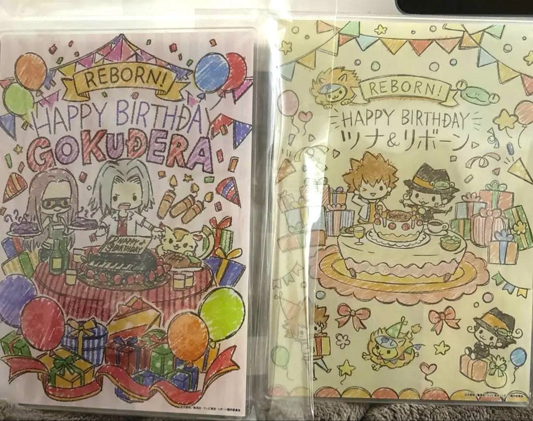 アクリルアートボード 家庭教師ヒットマン リボーン 沢田綱吉 獄寺隼人 誕生日