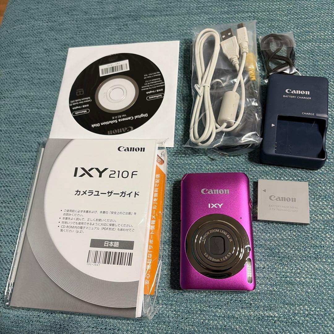 Canon IXY 210F ピンク