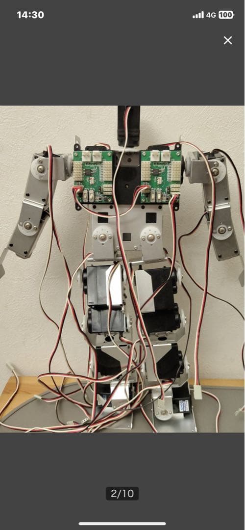 KONDO KRS-78A ロボットキット　電源入力確認済み