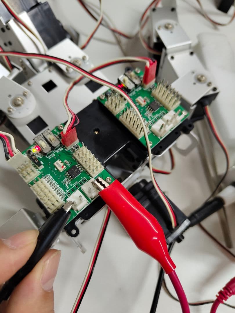 KONDO KRS-78A ロボットキット　電源入力確認済み