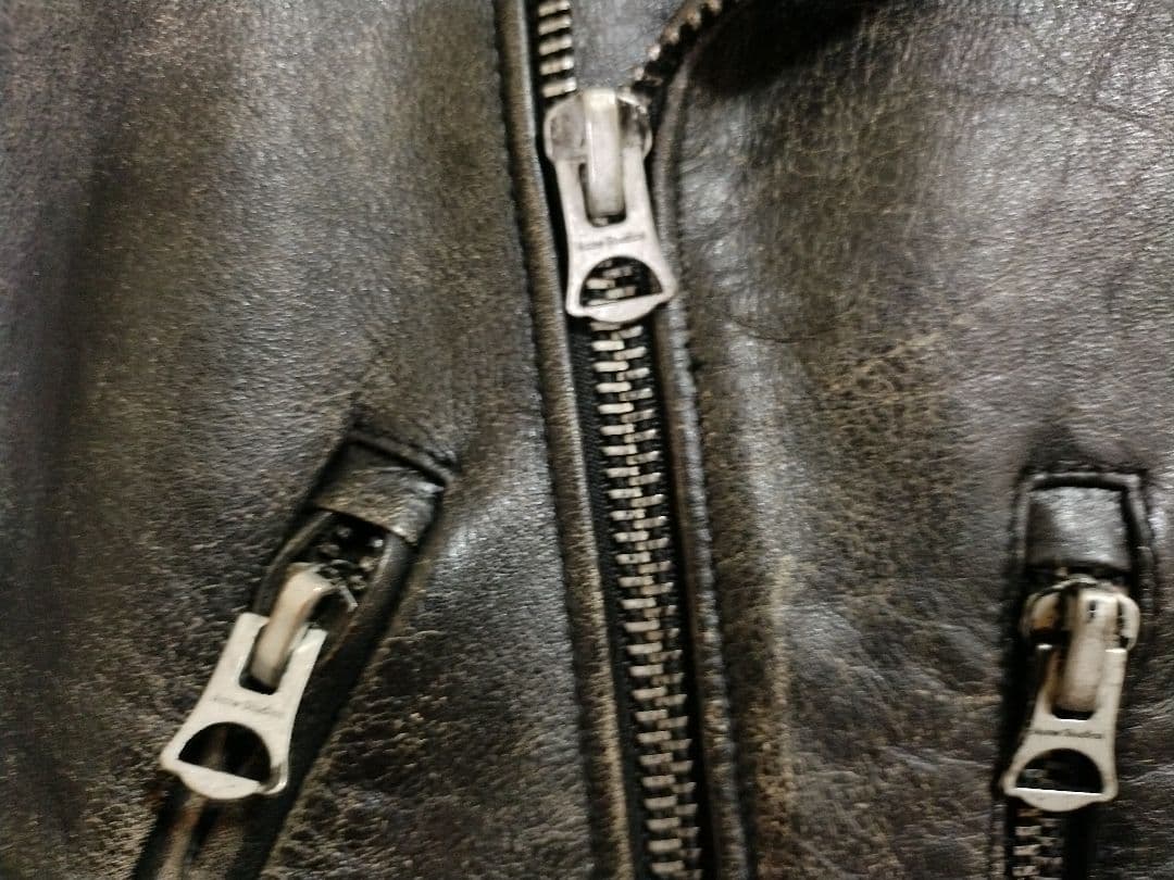 Acne Studios NATE PSS15 ライダース　牛革レザージャケット