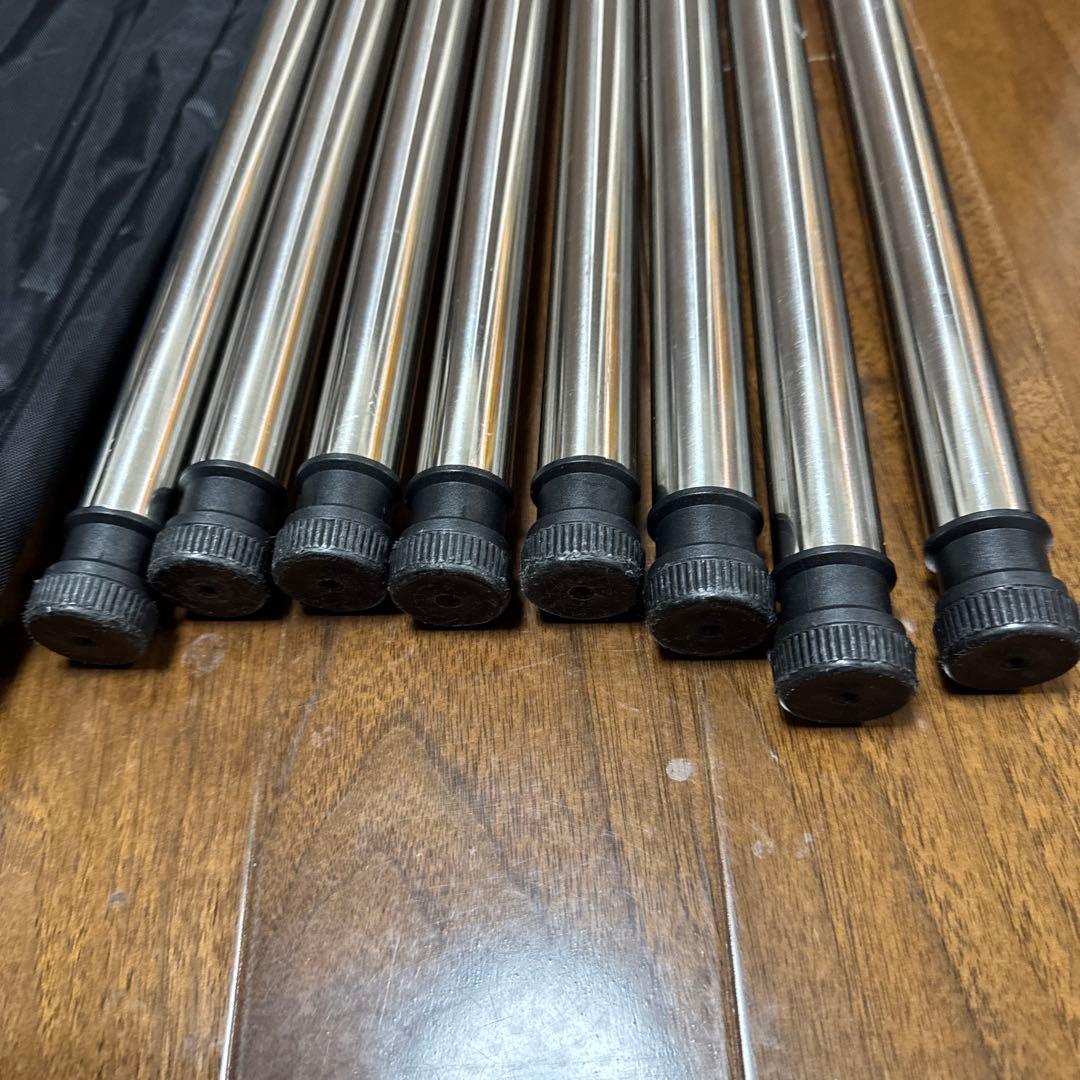 スノーピーク IGT アイアングリルテーブル 830 脚 8本　純正収納袋付