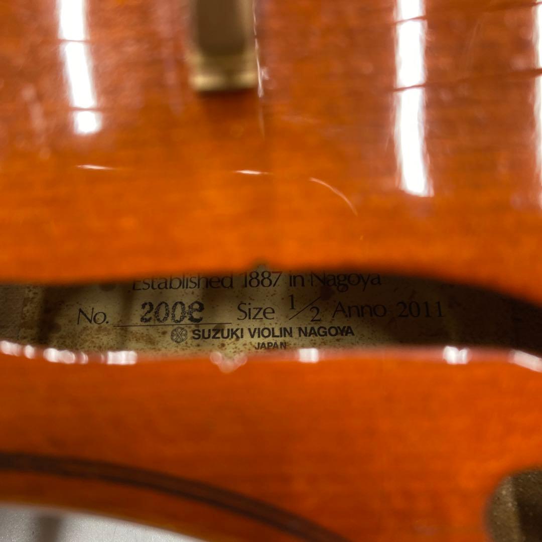スズキヴァイオリン Suzuki Violin 200e サイズ1/2 2011