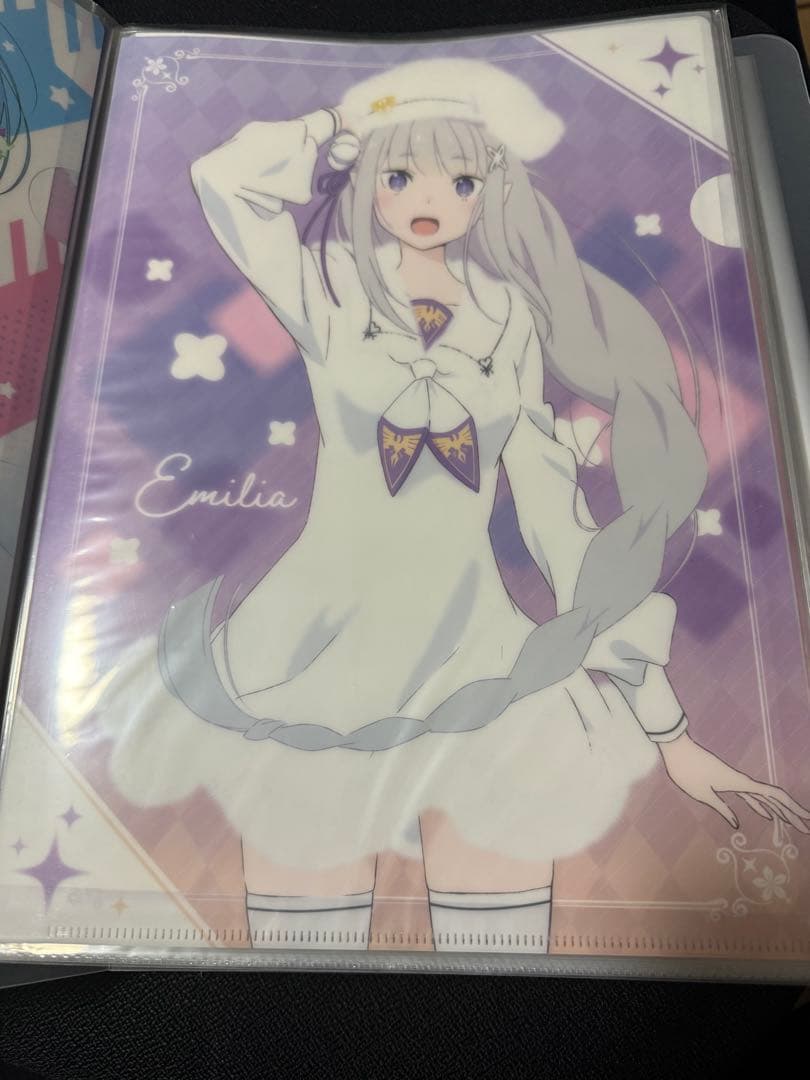 リゼロ　エミリア　誕生日　クリアファイルセット