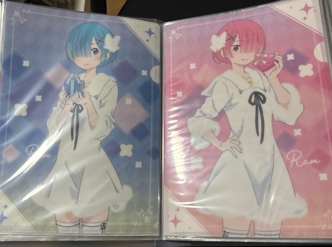 リゼロ　エミリア　誕生日　クリアファイルセット