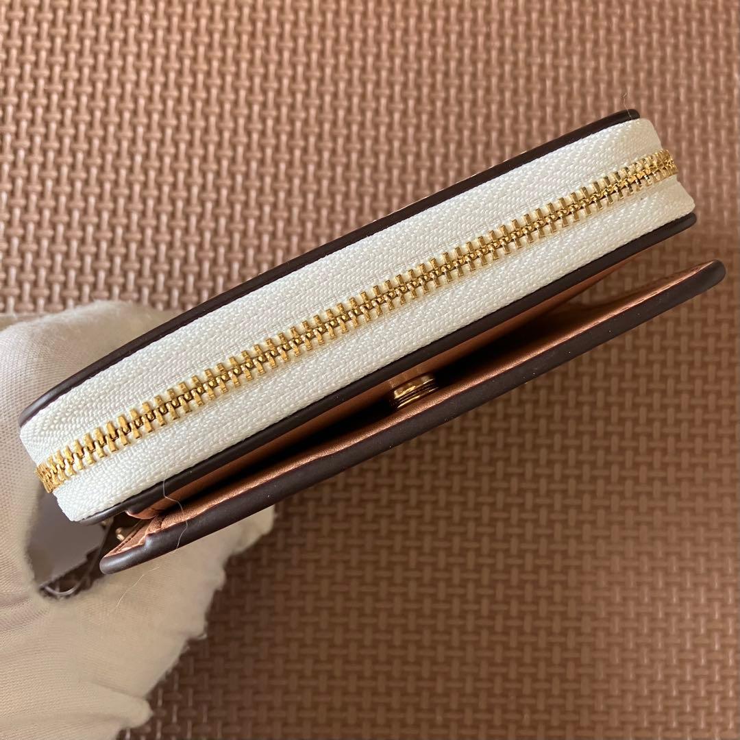 【大人気】【COACH X PEANUTS】ビルフォールド ウォレット チョーク