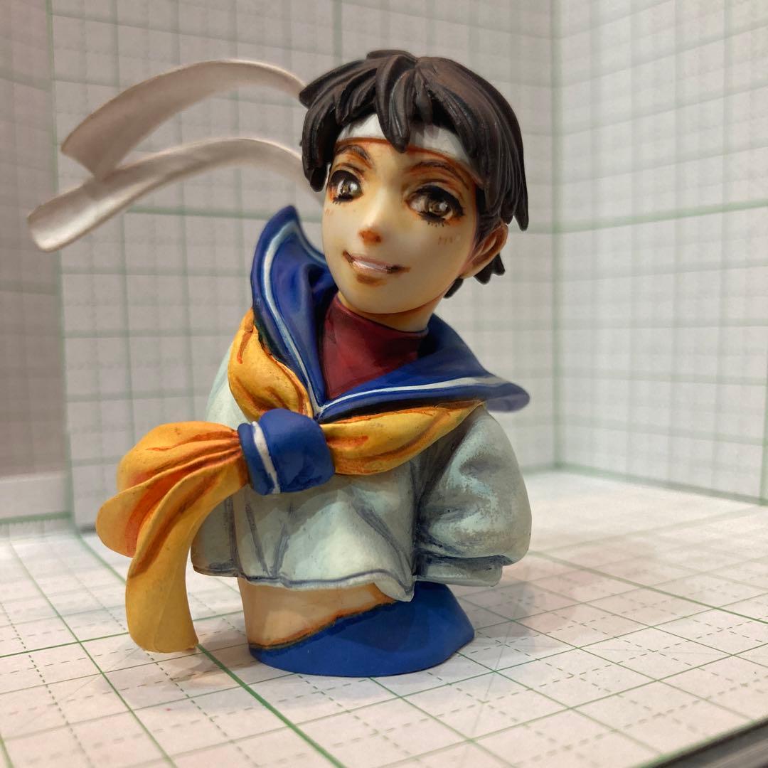 リペイント さくら フィギュア ストリートファイター ヒロインズ ファイコレ