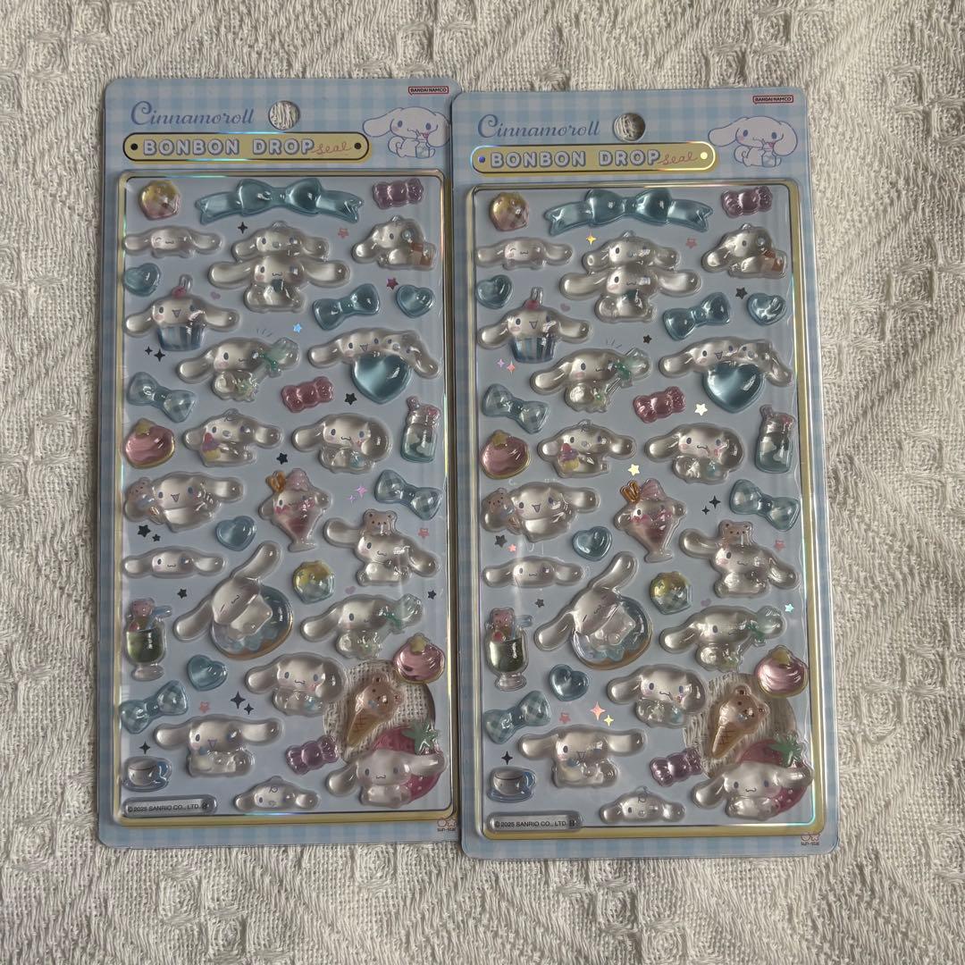 正規品 サンリオ ボンボンドロップシール 6枚セット