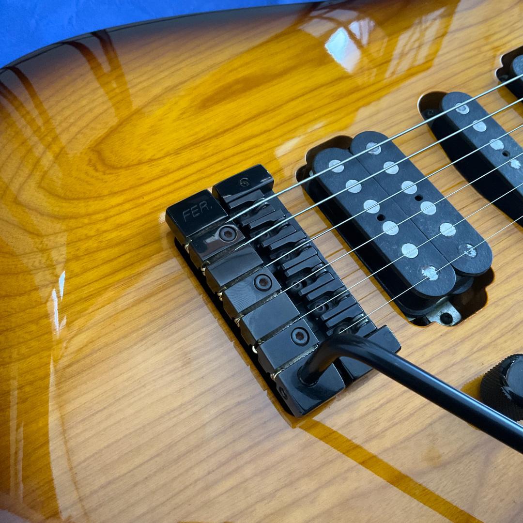 【レア仕様】Fernandes FR ブラウンバースト【特殊トレモロ】