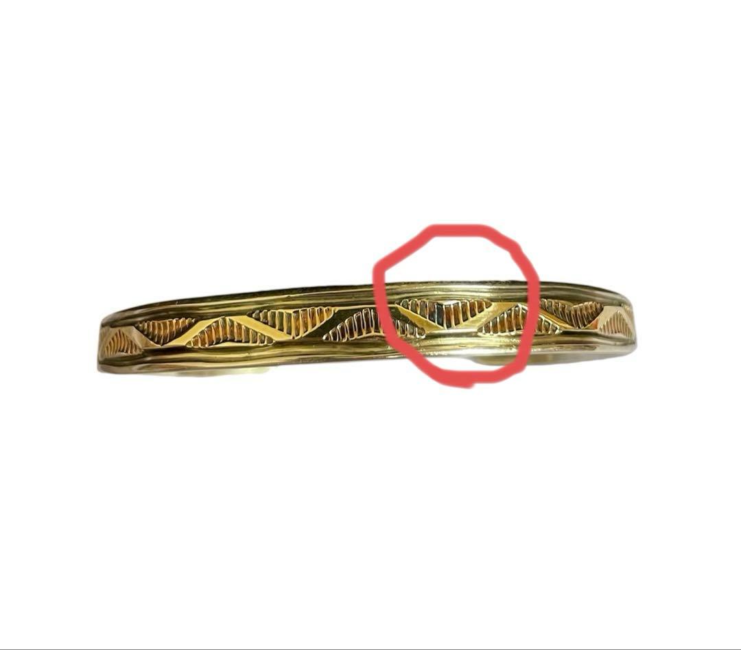 希少ブルースモーガン14K×SILVER バングル　即購入可