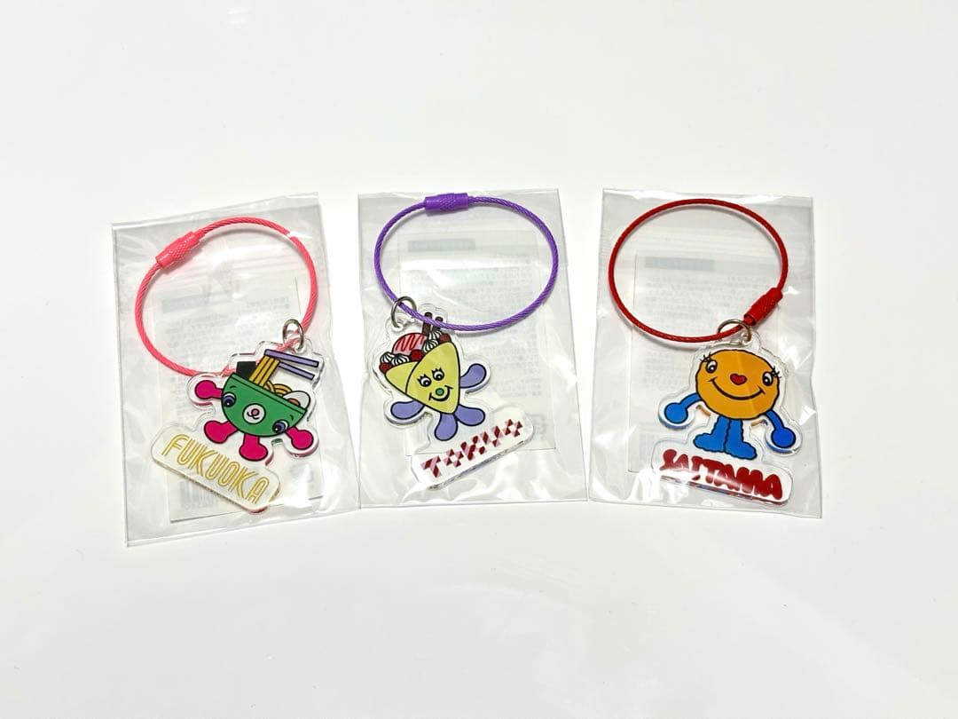 【セット売り】西野カナ　会場限定　ご当地キーホルダー