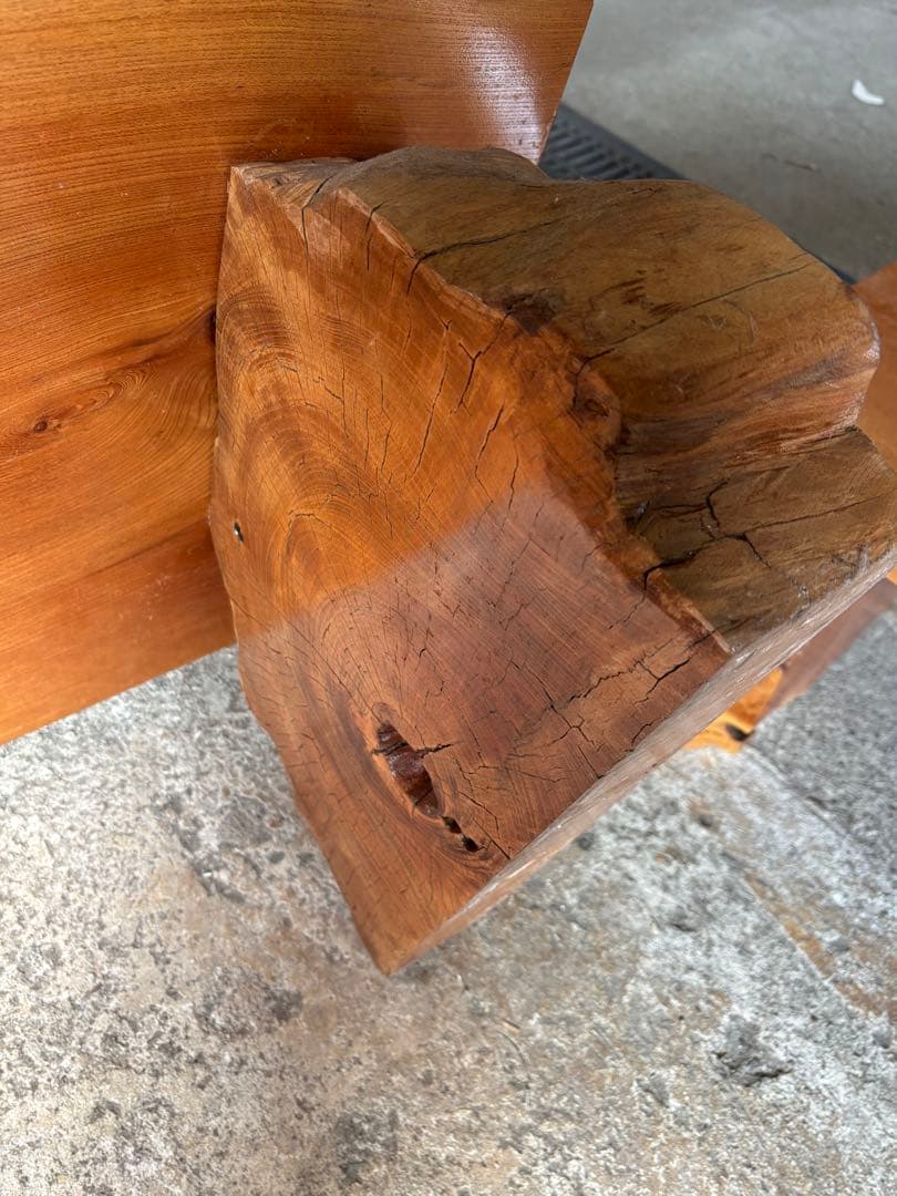 ⭐︎大特価！値下げ⭐︎無垢材のブラウンテーブル