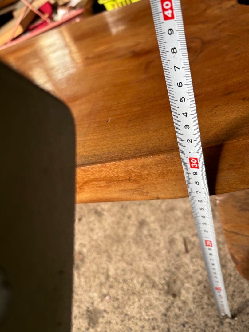 ⭐︎大特価！値下げ⭐︎無垢材のブラウンテーブル