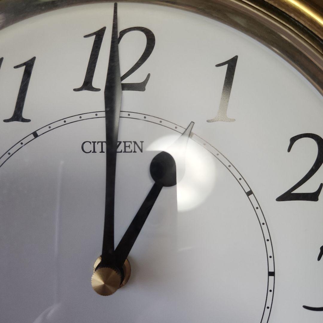 CITIZEN レギュレーター掛時計 ブラウン　振り子時計　シチズン　柱時計