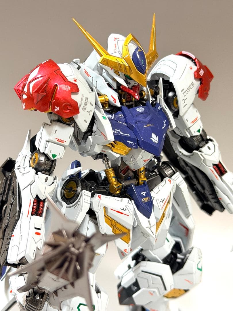 【イカスミバルバトス】MGガンダムバルバトスルプス／ガンダムヴィダール