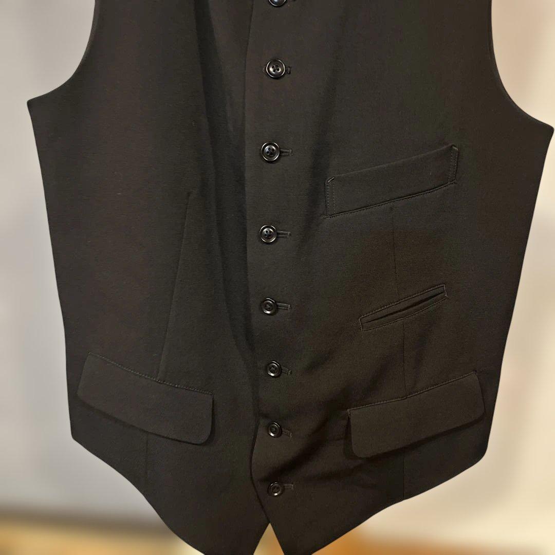 Yohji Yamamoto pour homme シワギャバ ベスト 3