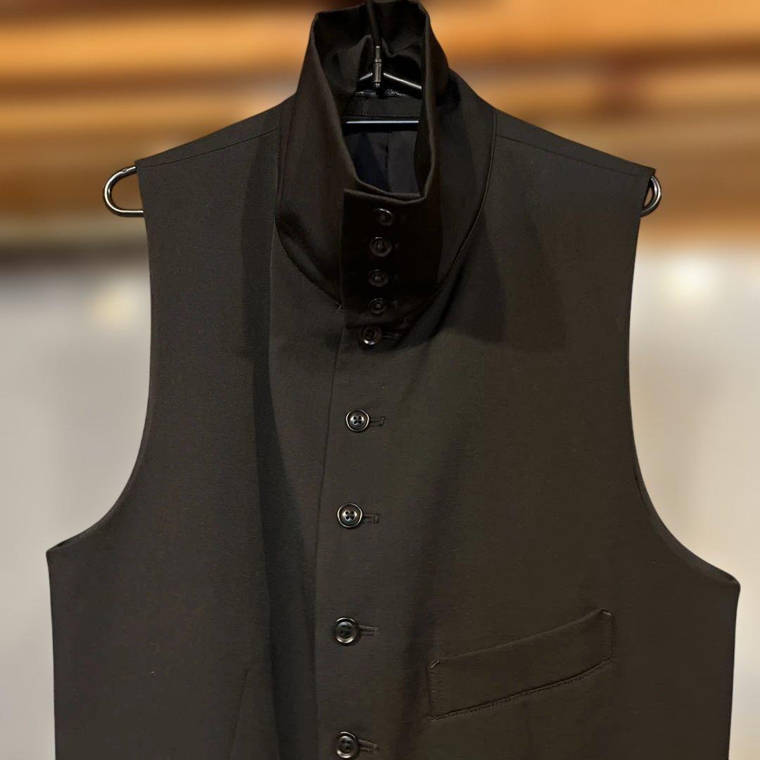 Yohji Yamamoto pour homme シワギャバ ベスト 3