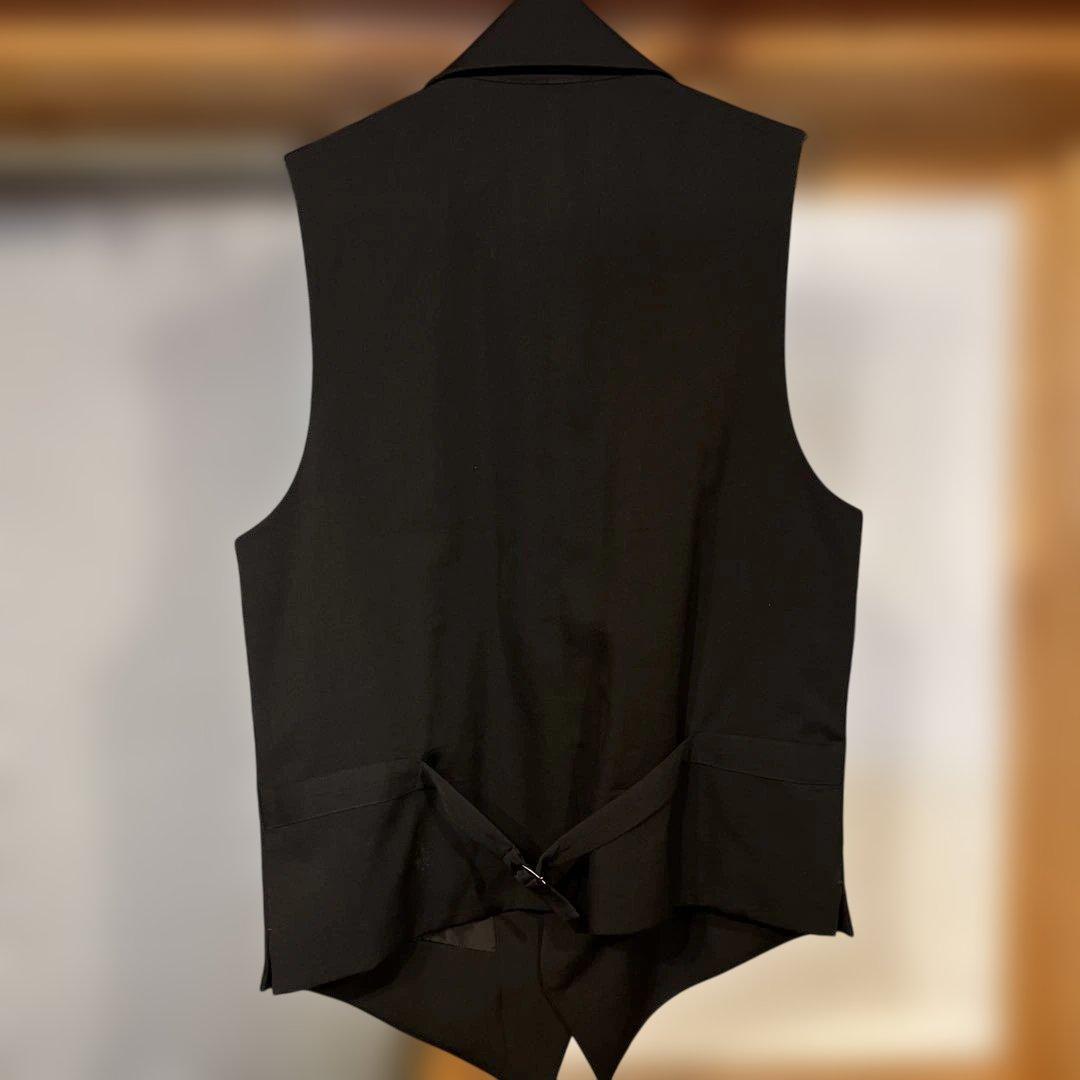 Yohji Yamamoto pour homme シワギャバ ベスト 3