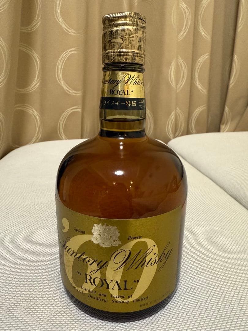 【迅速発送】 ［古酒］サントリーウイスキー ローヤル ’60 丸瓶　未開栓