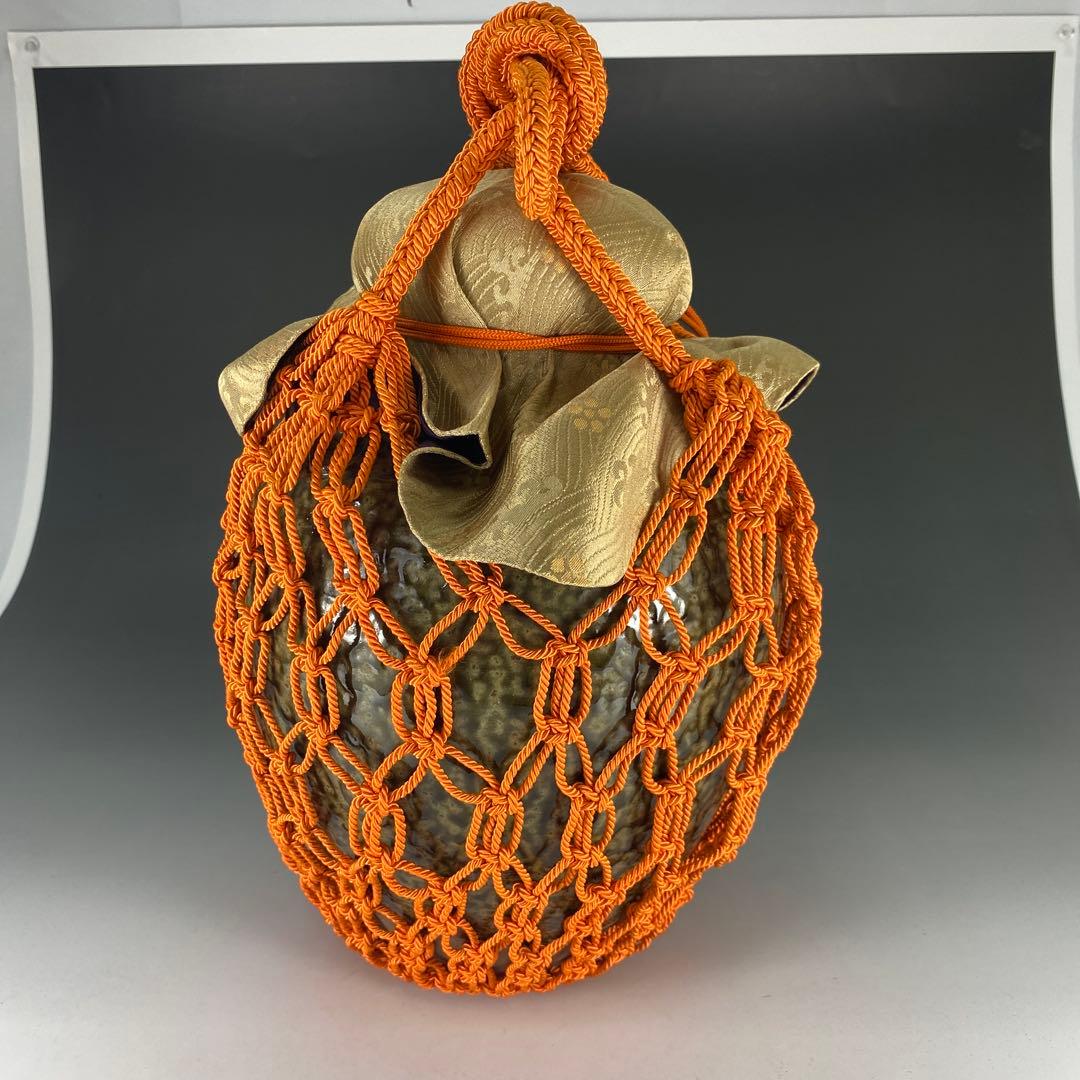 【茶道具】尾中窯　信水　茶壺（共箱）