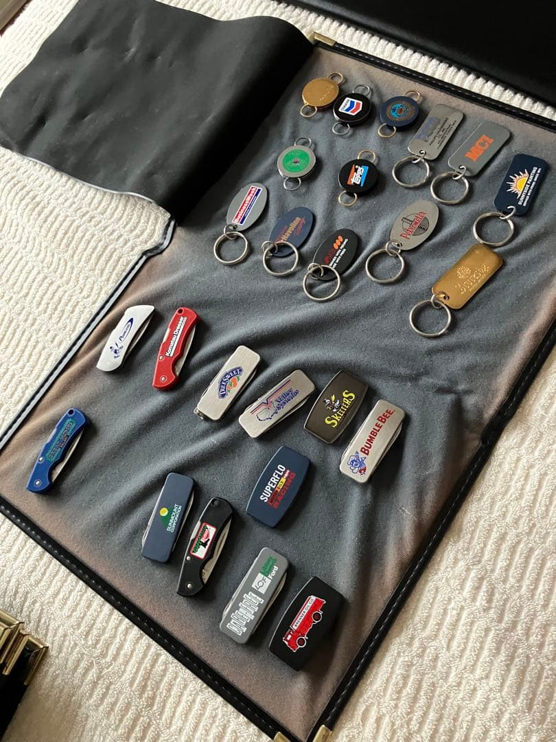 【廃盤】Zippo セールスマンキット　コレクション品　アメリカ企業ロゴネーム入