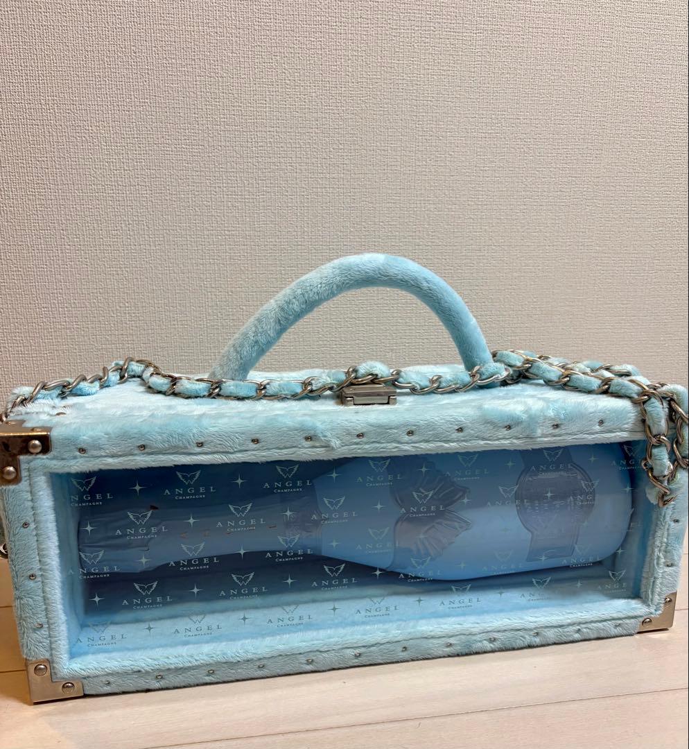 エンジェルシャンパン ドゥミセック ブルー ファータイプ 水色【未開封】