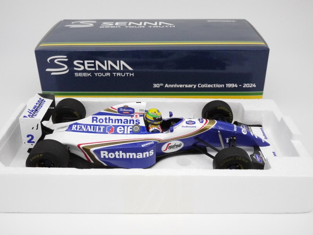 D1/18 ウィリアムズ FW16ラストレースロスマンズ A.セナ PMA