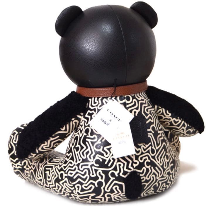 COACH コーチ テディベアー ドール ボア レザー