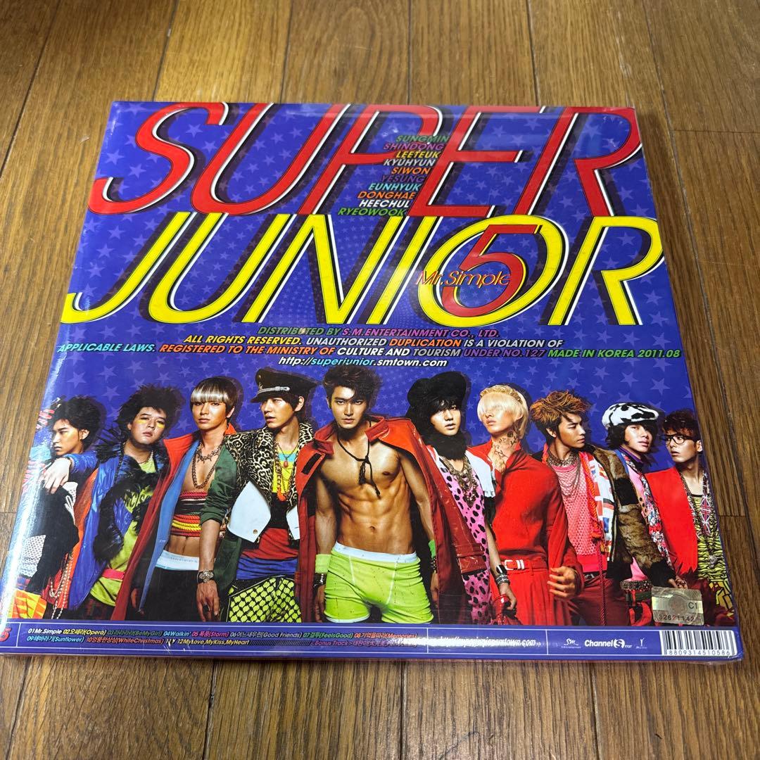super junior mr simple LP ウニョク