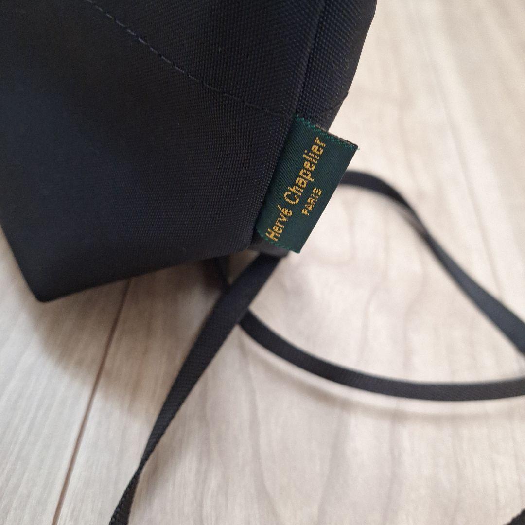 エルベシャプリエ　ショルダーバッグ　ノワール