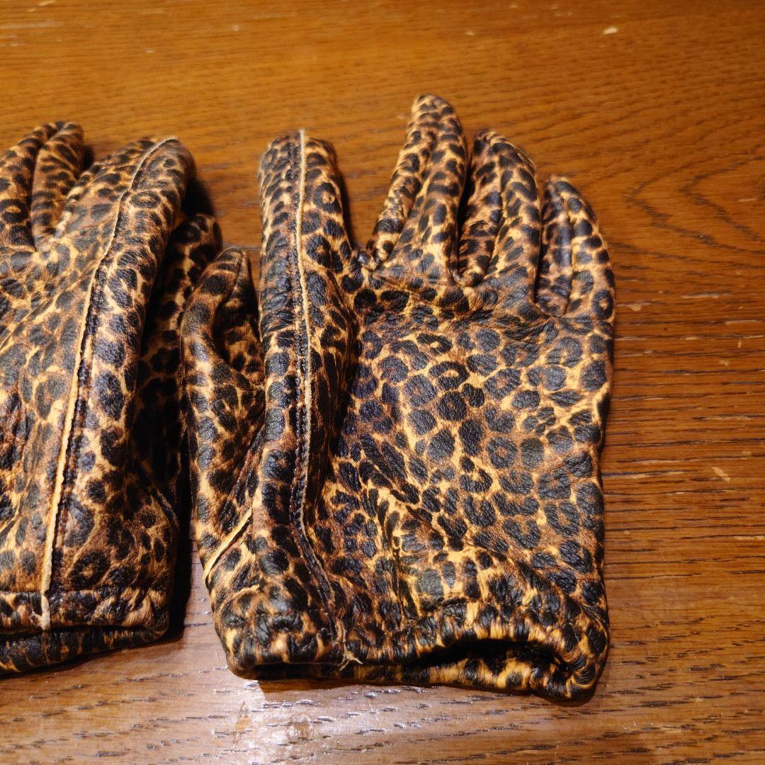 LAMP GLOVES ランプグローブスSHORTY- LEOPARD