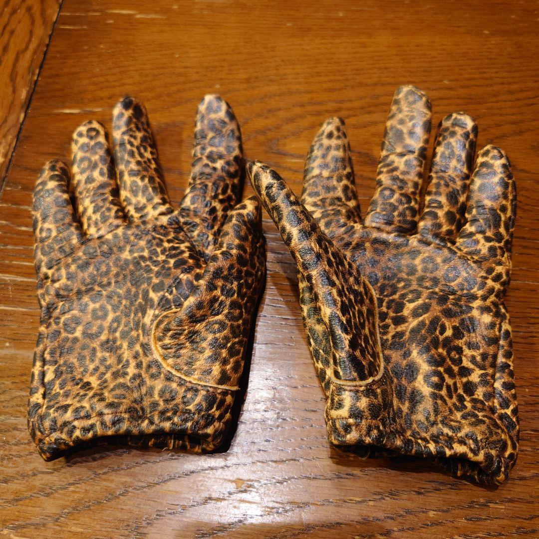 LAMP GLOVES ランプグローブスSHORTY- LEOPARD