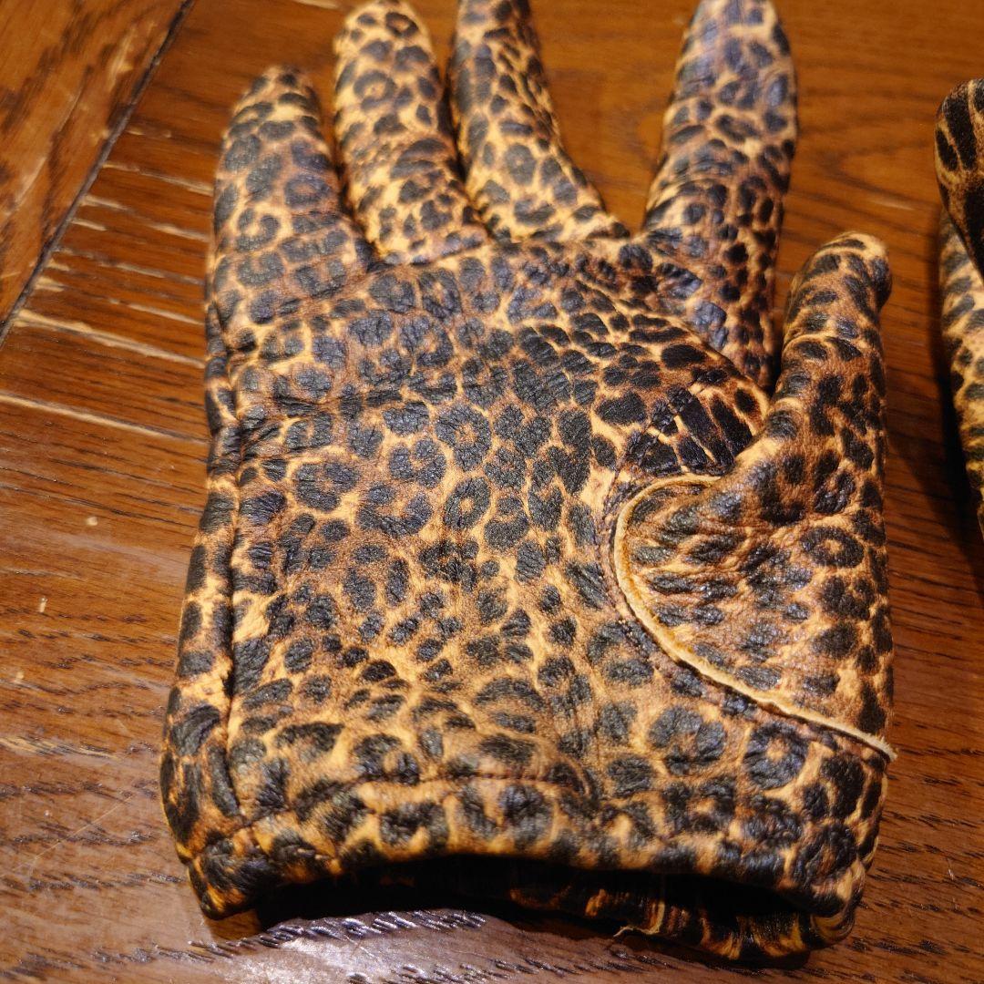 LAMP GLOVES ランプグローブスSHORTY- LEOPARD