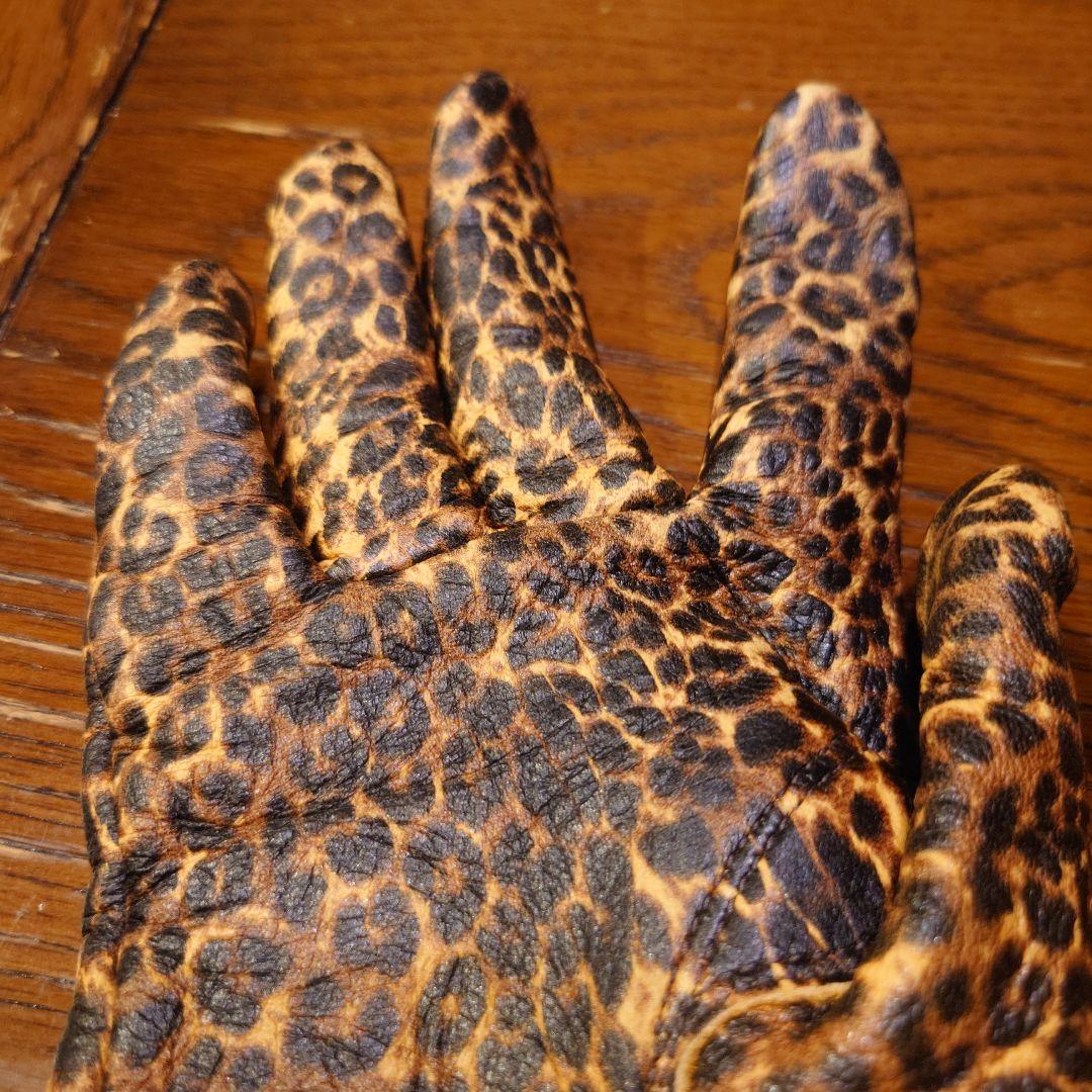 LAMP GLOVES ランプグローブスSHORTY- LEOPARD